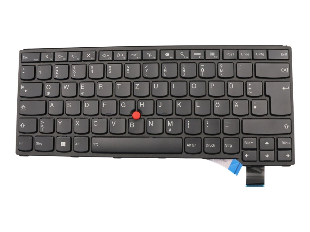 Lenovo ThinkPad Yoga Tysk Udskiftningstastatur med Trackpoint