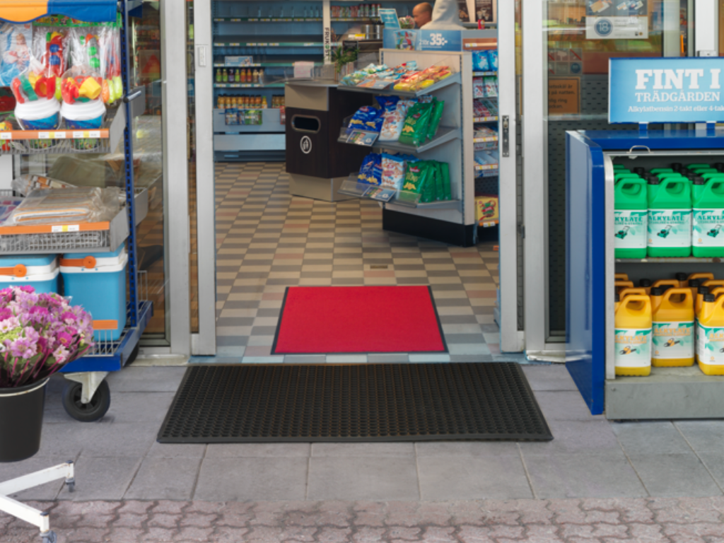 Sort Yoga Måtte Light 106x157 cm – Ideel til træning!