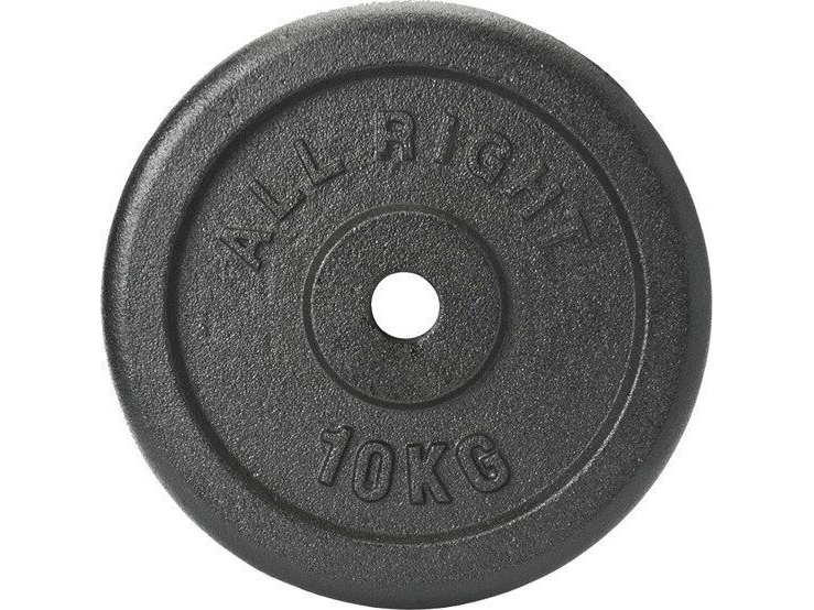 Allright Vægte 20 Kg – Sort Allright Fitpro Tilbud