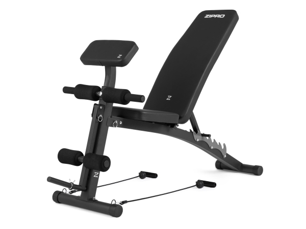 Zipro Volume Træningsbænk med Benpres og Bønnebøjle