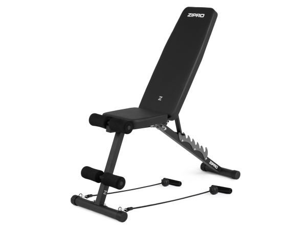 Zipro Tempo Træningsbænk med Expanders - Fantastisk tilbud!