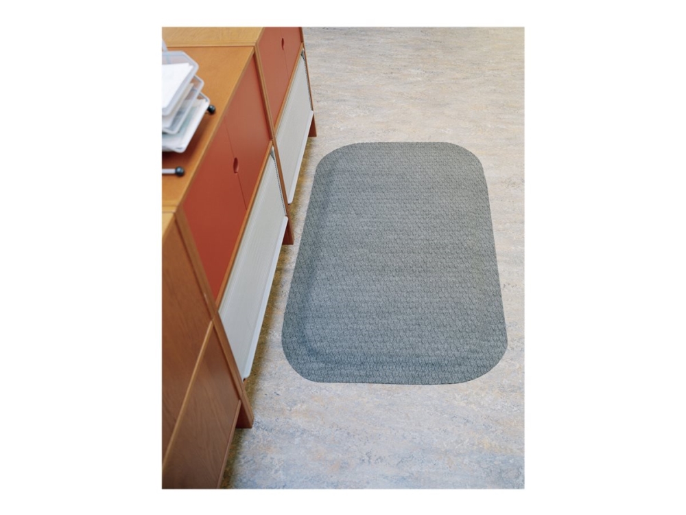 Matting Yoga Fashion Gulvmåtte 87x145 cm - Grå