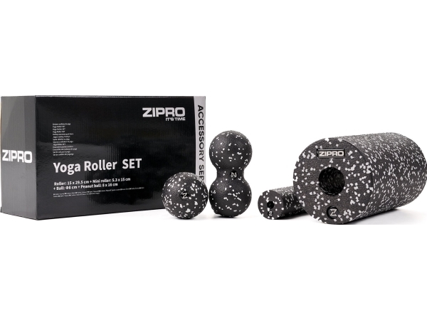 Zipro Massage Yoga Roller med 4 Elementer - Udsalg!