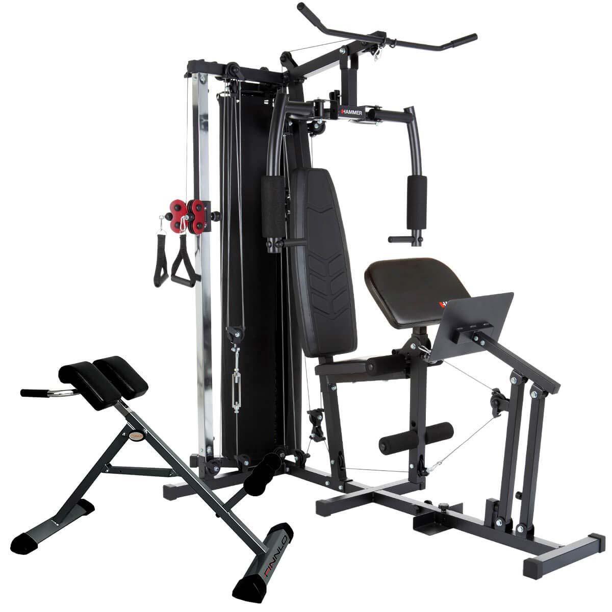 Hammer Ferrum TX4 Homegym med 60 kg Vægte - Kvalitetstræning
