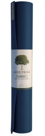 Jade Yogamåtte Harmony Professionel Blå - Skridsikker Kvalitet