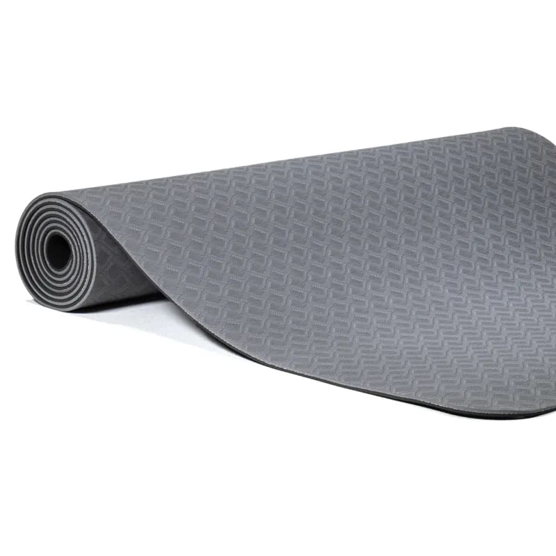 Dobbeltsidet Yogamåtte med Ekstra Greb - Antracit