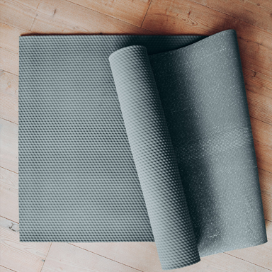 Fair Move Skridsikker Yogamåtte i Grå - Kvalitet til Yoga