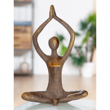 Yoga Figur - Lotus Symbol for Oplysning og Skønhed